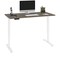 Bestar Bestar Viva 60W x 30D Electric Standing Desk in walnut grey 19867-000035 - alternate 3
